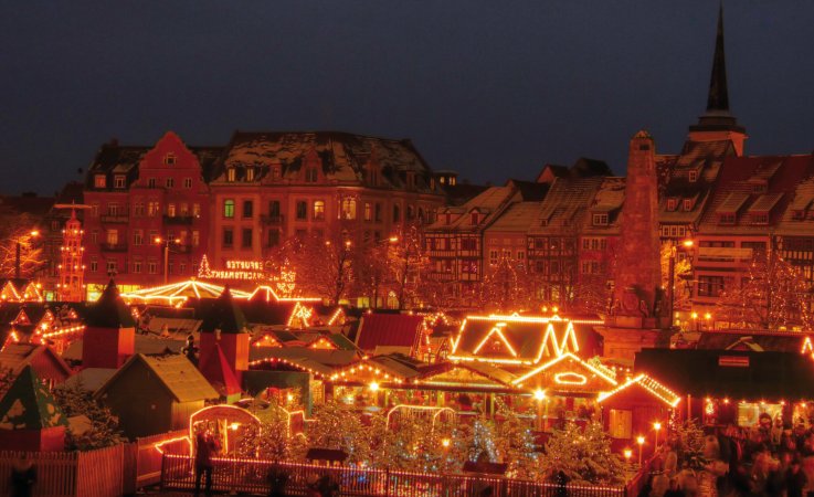 Weihnachtsmarkt Erfurt © www.erfurt-touristinformation.de/K. Nonn