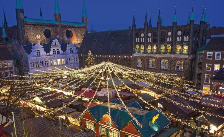 Weihnachtsmarkt in Lübeck © LTM/Olaf Malzahn