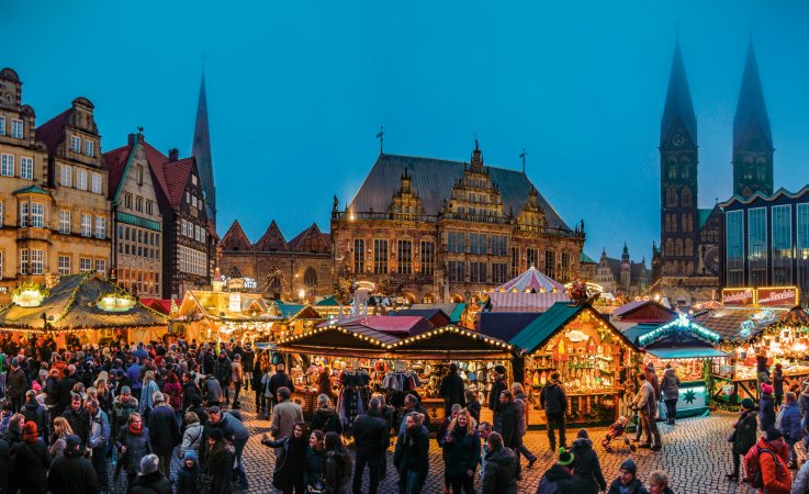 Weihnachtsmarkt Bremen © Jens Hagens / BTZ Bremer Touristik-Zentrale