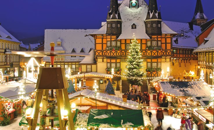 Weihnachtsmarkt in Wernigerode © Peter Eckert